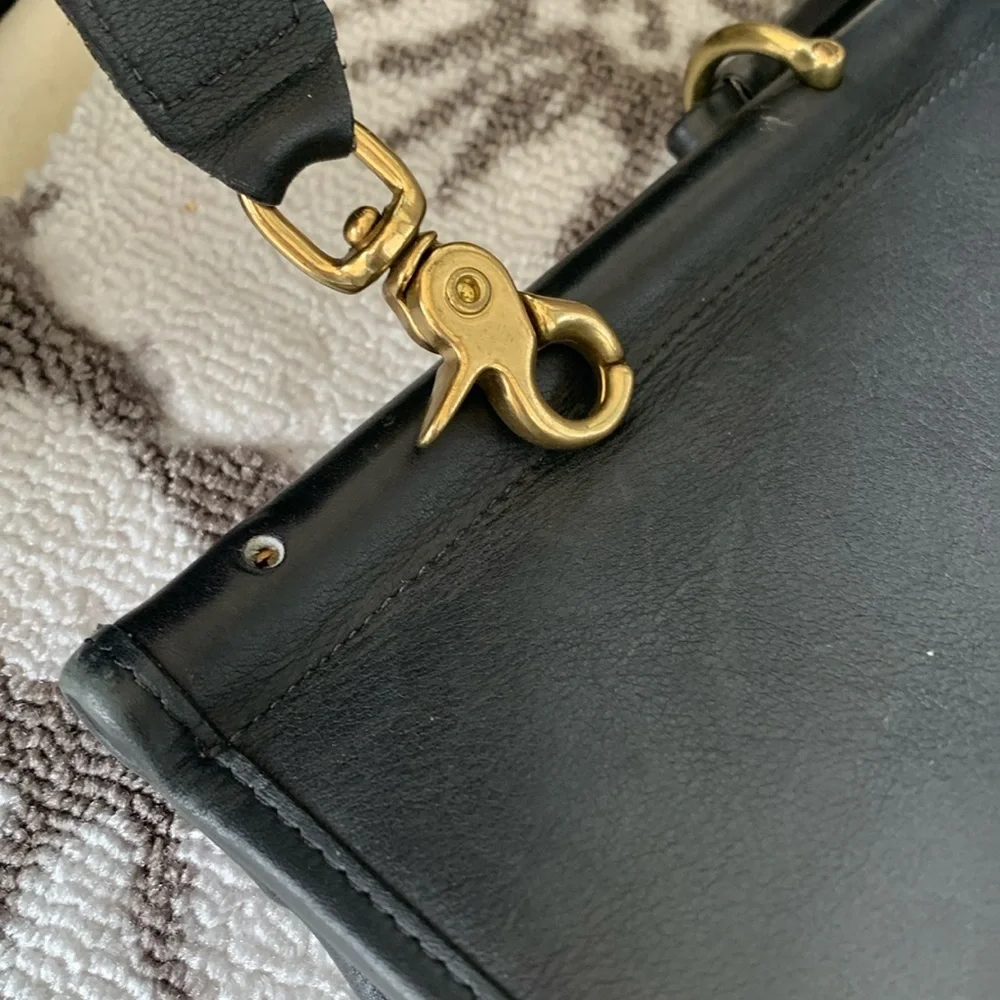 Vintage Coach Beekman Brief 5266 Leather Briefcase, Shoulder Bag Black. - Picture 16 of 16